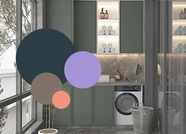 การตกแต่งบ้านแนวโน้มสีของปี 2025