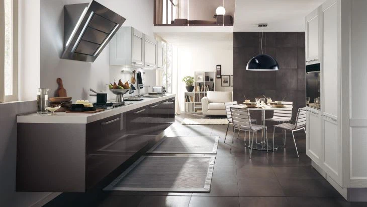 UV Lacquer Kitchen Cabinet