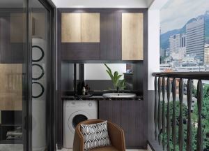 ตู้ซักห้องซักรีด